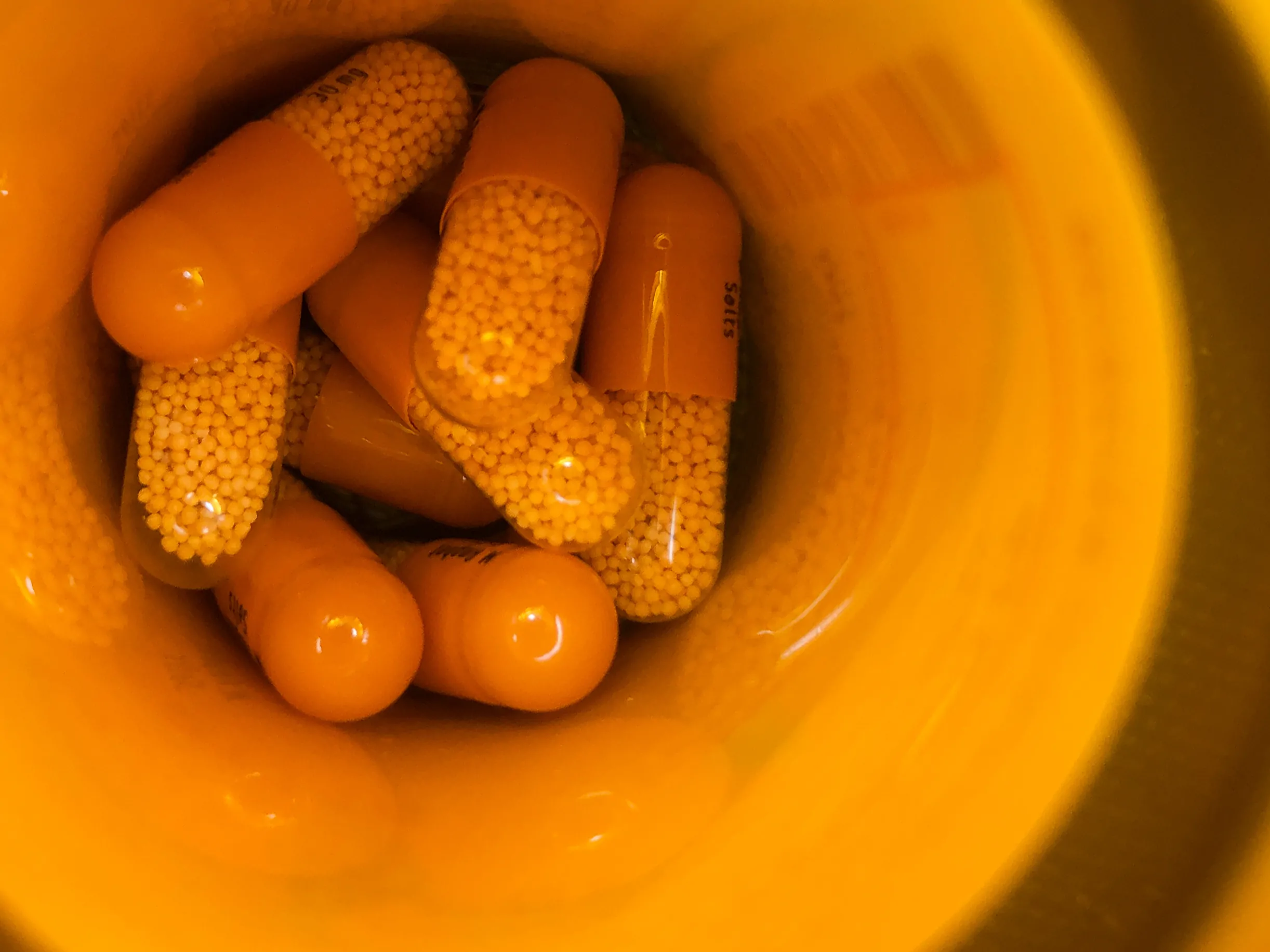 Adderall capsules, an ADHD medication currently facing shortages in Connecticut.